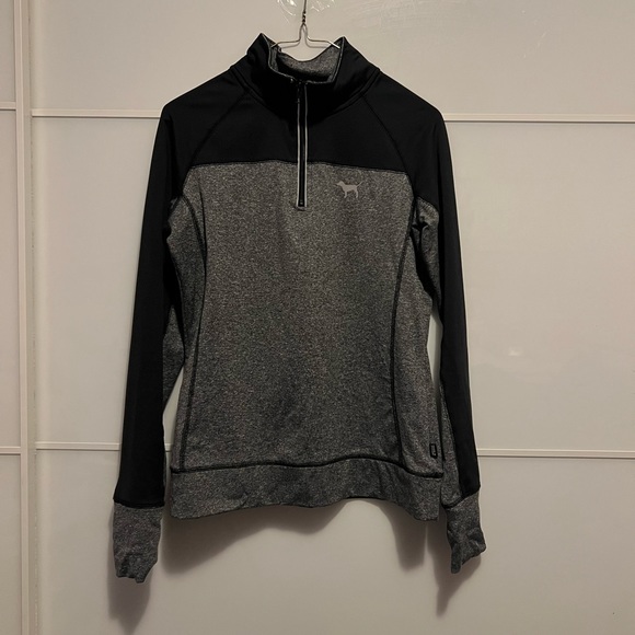 Victorias Secret Pink Half Zip Top - Picture 2 of 4